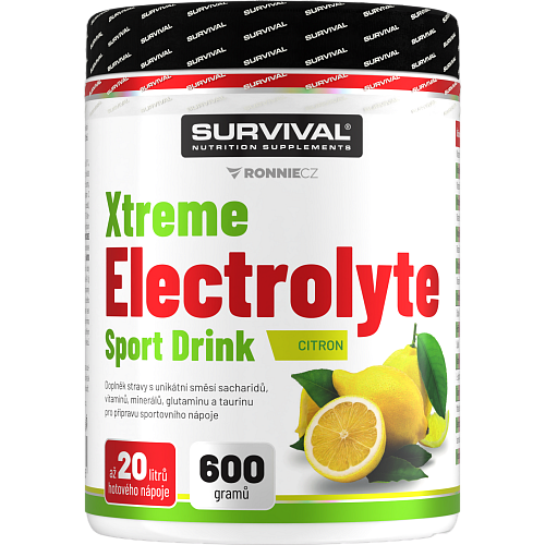 Xtreme Electrolyte Sport Drink - 600 g, citron