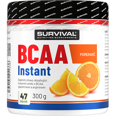 BCAA Instant - 300 g, pomeranč