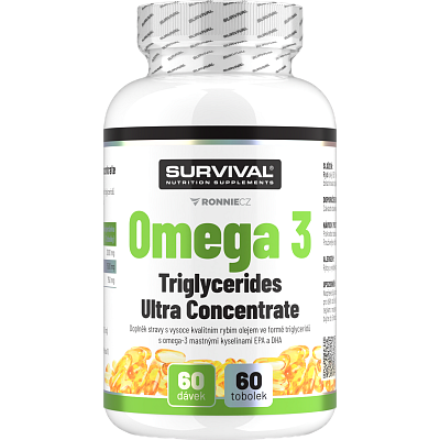 Omega 3 Triglycerides Ultra Concentrate - 60 tob