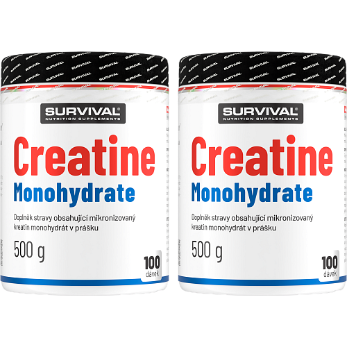 Creatine Monohydrate - akce 500 g + 500 g