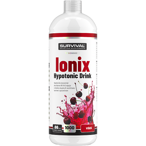 Elektrolytický nápoj Ionix Hypotonic Drink - 1000 ml, višeň