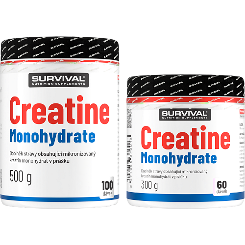 Creatine Monohydrate - akce 500 g + 300 g zdarma