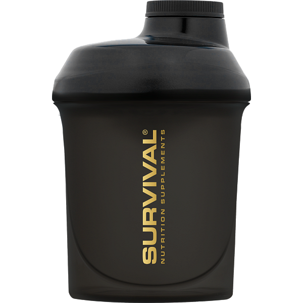 Šejkr Survival Gold - 300 ml (černý)