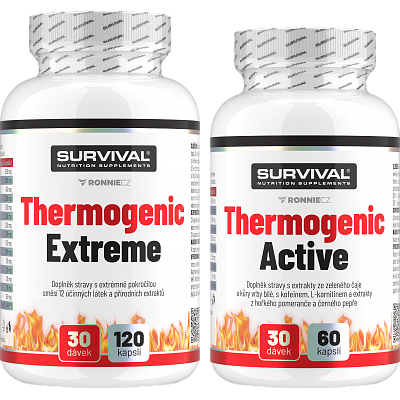 Thermogenic Extreme + Thermogenic Active zdarma