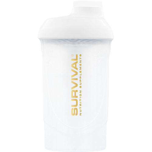 Šejkr Survival Gold - 600 ml (bílý)