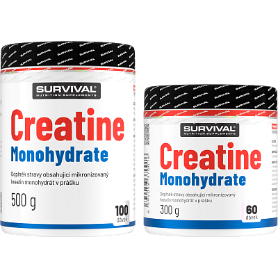 Creatine Monohydrate - akce 500 g + 300 g zdarma