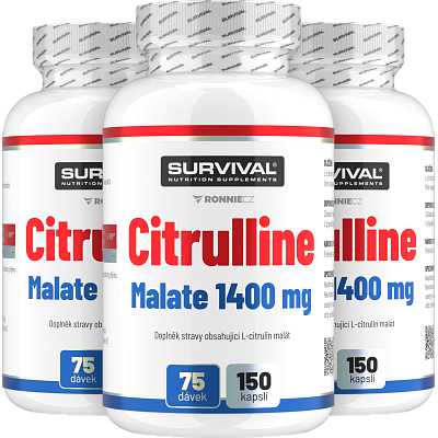 Citrulline Malate 1400 mg - akce 2+1 zdarma