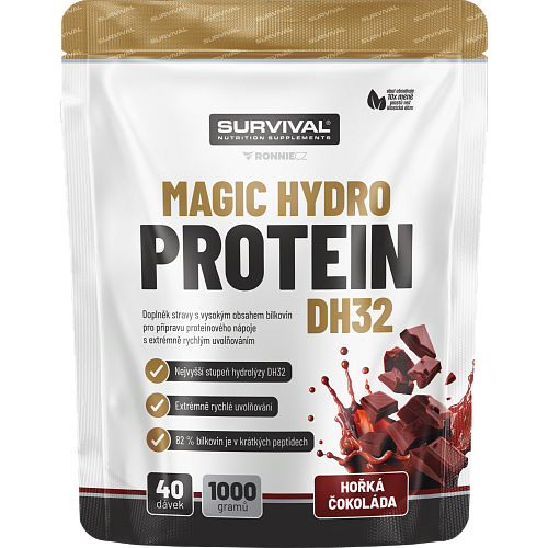 Magic Hydro Protein DH32 - 1000 g, ledová káva