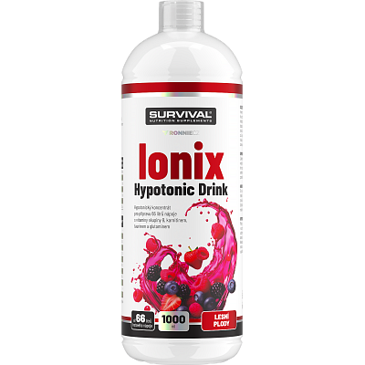 Elektrolytický nápoj Ionix Hypotonic Drink - 1000 ml, lesní plody