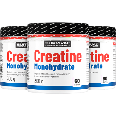 Creatine Monohydrate - akce 2+1 zdarma