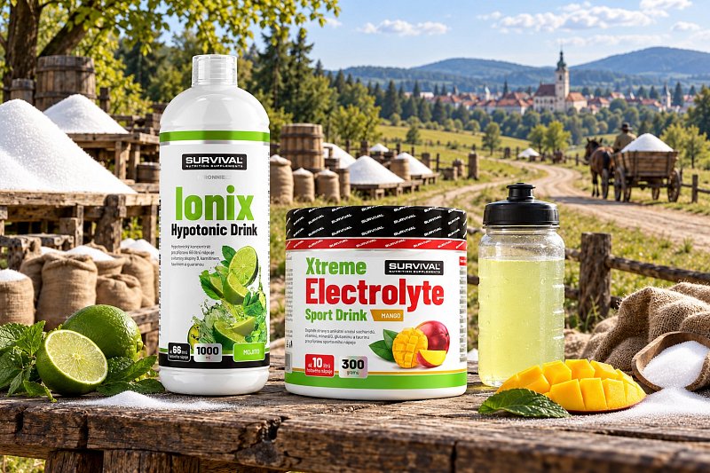 Elektrolyty: od soli, za kterou se platilo, po sportovní nápoj z Floridy