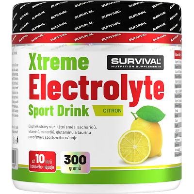Xtreme Electrolyte Sport Drink - 300 g, citron