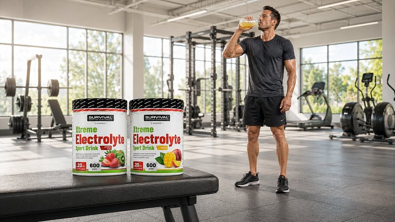 Elektrolyty a hydratace: proč čistá voda při tréninku nestačí