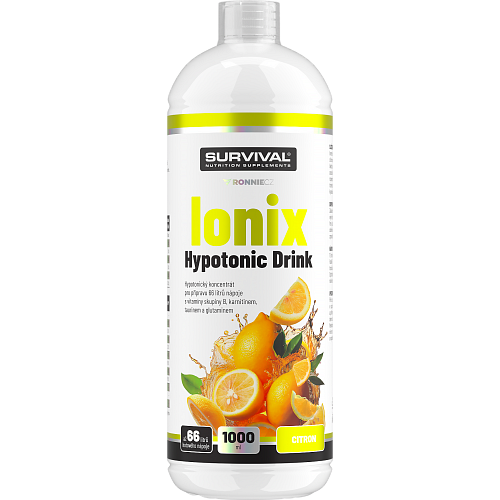 Elektrolytický nápoj Ionix Hypotonic Drink - 1000 ml, citron