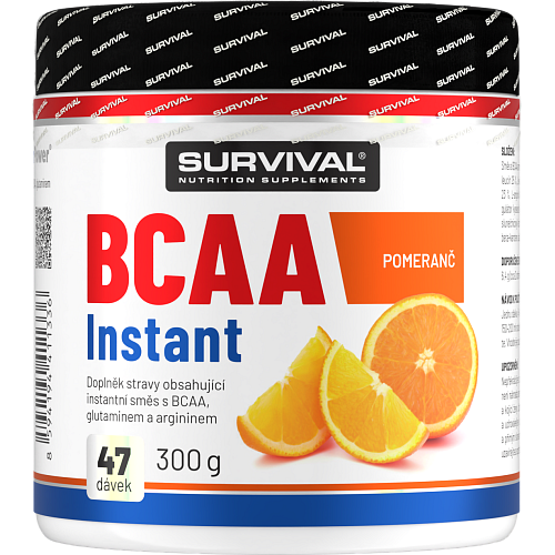 BCAA Instant - 300 g, pomeranč