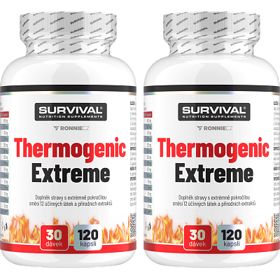Thermogenic Extreme - akce 120+120 kapslí zdarma
