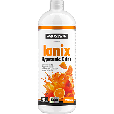 Elektrolytický nápoj Ionix Hypotonic Drink - 1000 ml, pomeranč