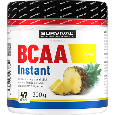BCAA Instant - 300 g, ananas