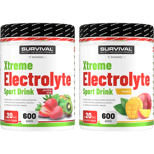 Xtreme Electrolyte Sport Drink - akce 600 g + 600 g