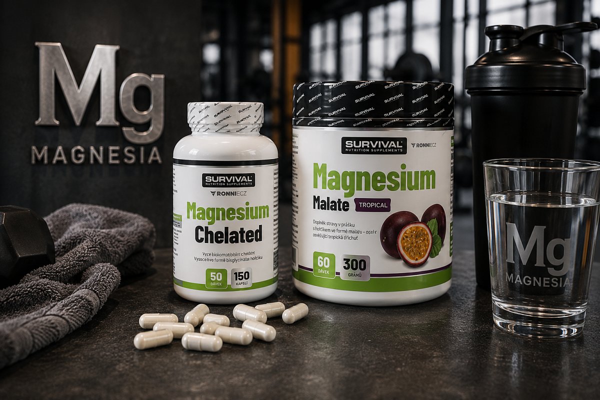 Magnesium: průvodce všemi formami hořčíku a proč bisglycinate vede žebříček
