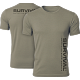 Pánské triko Survival Classic - khaki - L