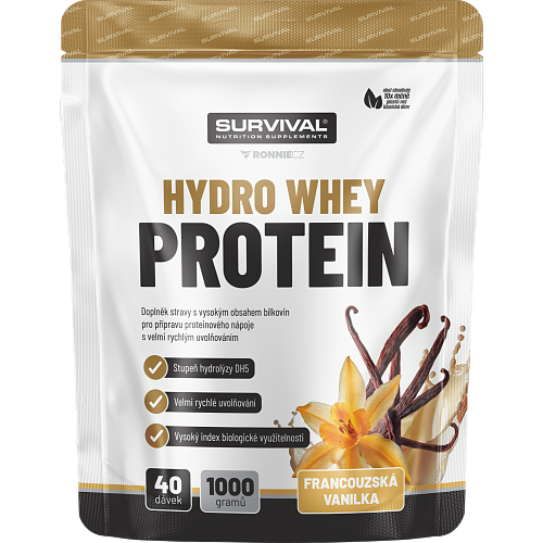 Hydro Whey Protein - 1000 g, francouzská vanilka