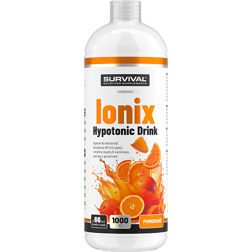 Elektrolytický nápoj Ionix Hypotonic Drink - 1000 ml, pomeranč