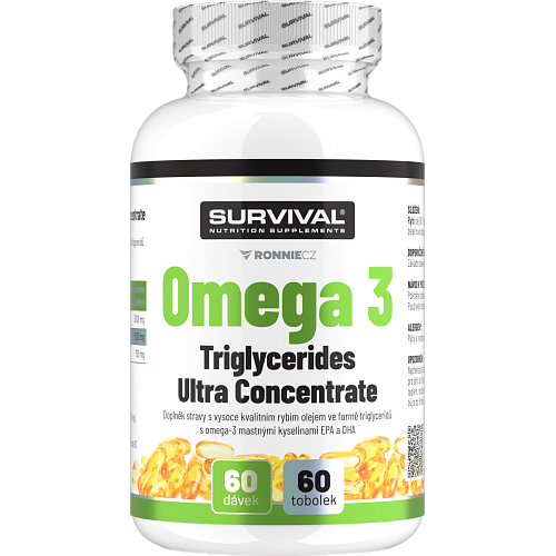 Omega 3 Triglycerides Ultra Concentrate - 60 tob