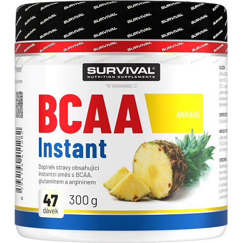 BCAA Instant - 300 g, ananas