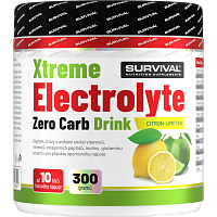 Xtreme Electrolyte Zero Carb Drink - 300 g, citron-limetka