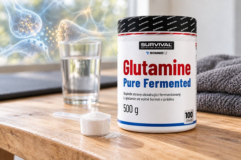 Glutamin: nejrozšířenější aminokyselina, o které nevíte skoro nic