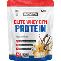 Elite Whey CFM Protein - 1000 g, smetanová vanilka