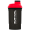 Šejkr Survival - 600 ml - černo-červený
