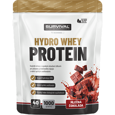 Hydro Whey Protein - 1000 g, mléčná čokoláda