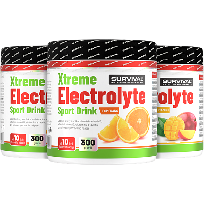 Xtreme Electrolyte Sport Drink - akce 2+1 zdarma