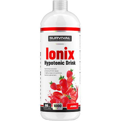 Elektrolytický nápoj Ionix Hypotonic Drink - 1000 ml, jahoda