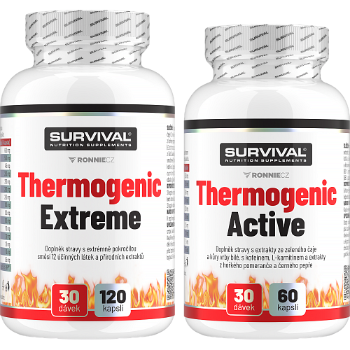 Thermogenic Extreme + Thermogenic Active zdarma