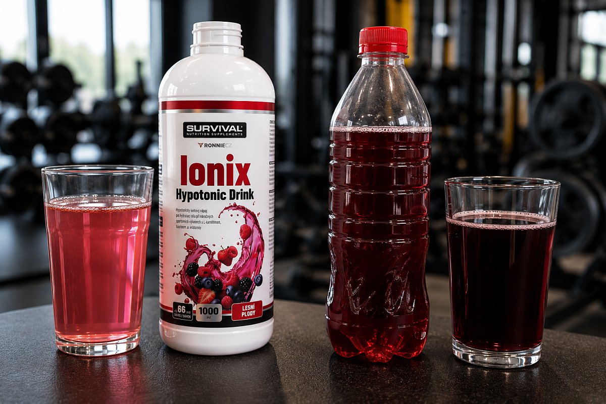 IONIX Hypotonic Drink: letní osvěžení, které vám dodá energii při každém sportu