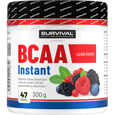 BCAA Instant - 300 g, lesní ovoce