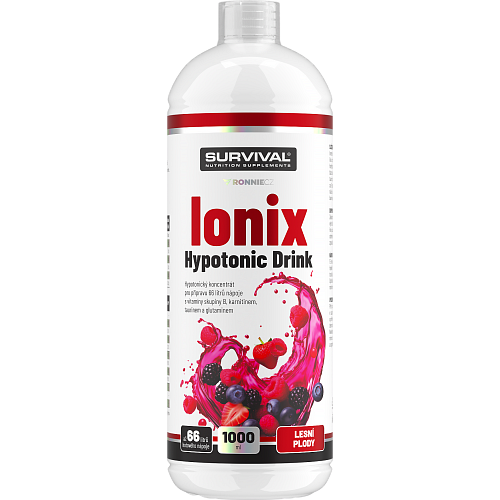 Elektrolytický nápoj Ionix Hypotonic Drink - 1000 ml, lesní plody
