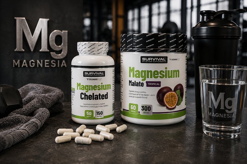Magnesium: průvodce všemi formami hořčíku a proč bisglycinate vede žebříček