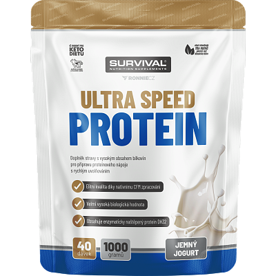 Ultra Speed Protein - 1000 g, jemný jogurt