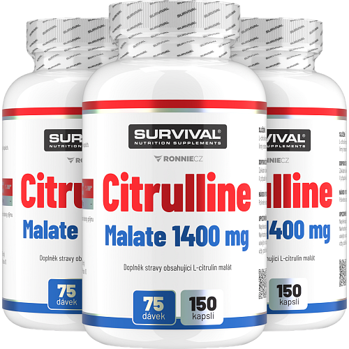 Citrulline Malate 1400 mg - akce 2+1 zdarma