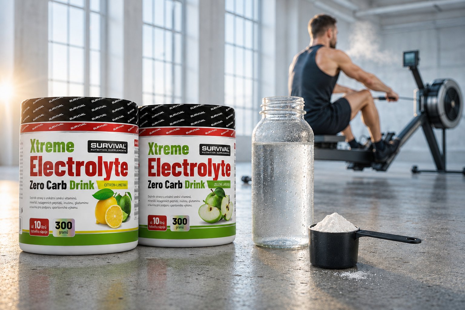 Xtreme Electrolyte Zero Carb: iontový nápoj bez cukru pro nízkosacharidový trénink