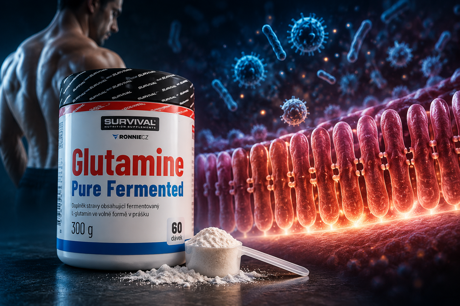 Glutamin: aminokyselina, na kterou sportovci zapomínají — a zbytečně