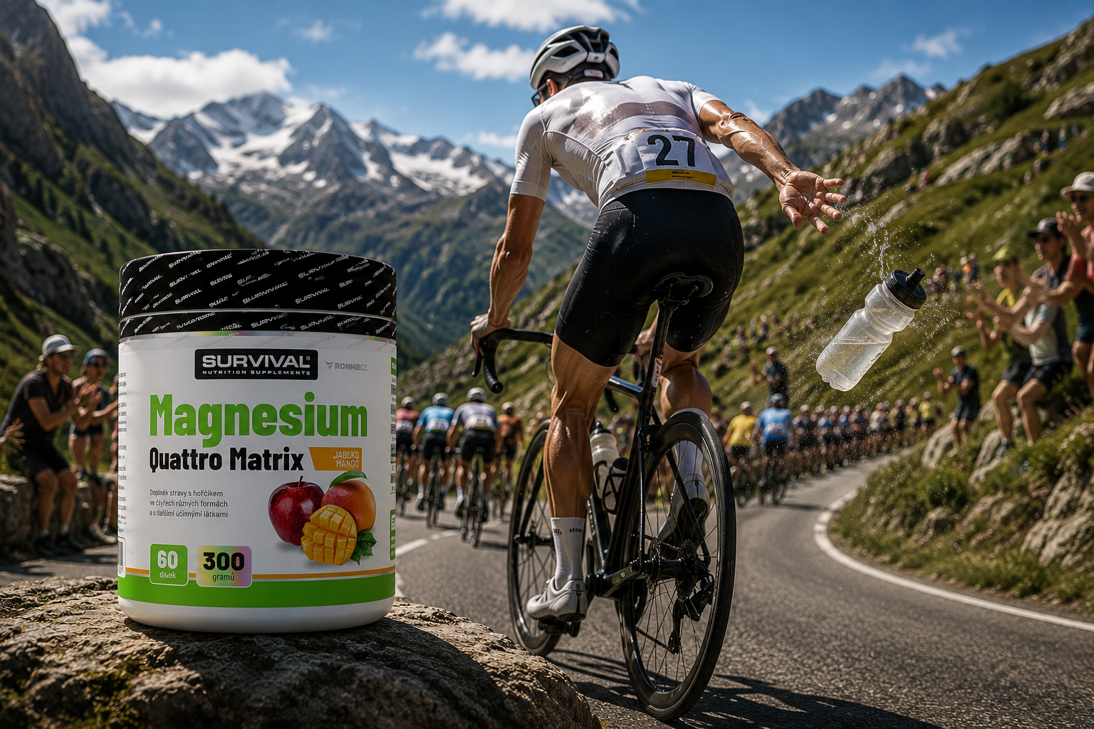 Suplementy pro cyklisty: energie a minerály na dlouhé trati