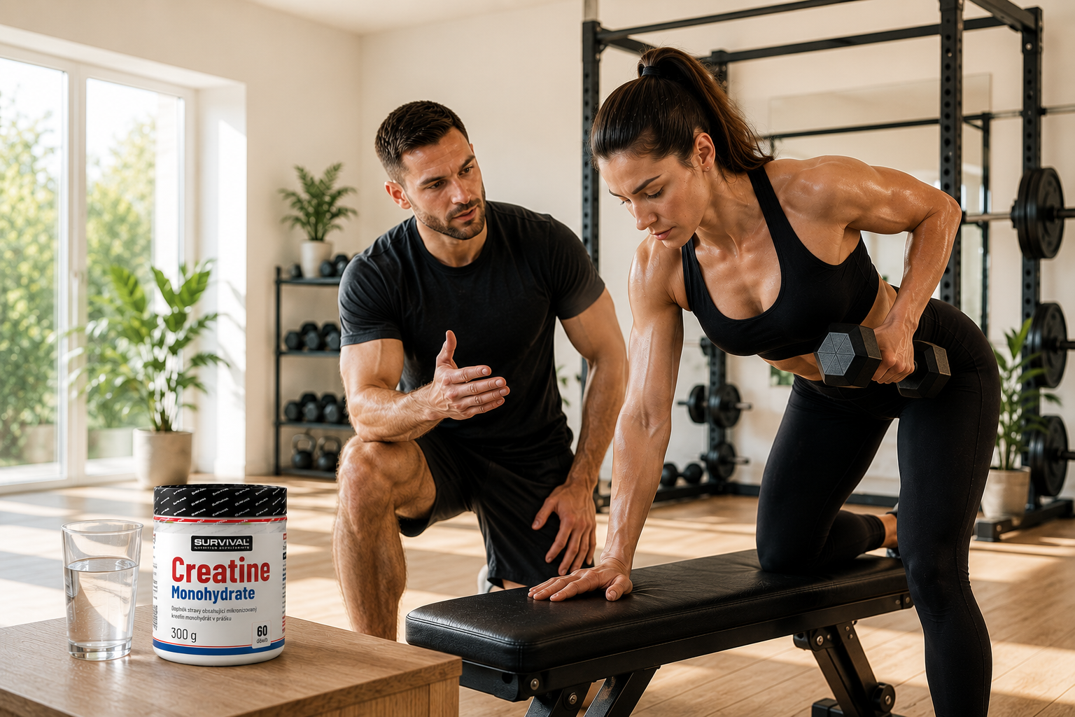 Suplementy pro silový trénink a fitness: protein, kreatin a co dalšího potřebujete
