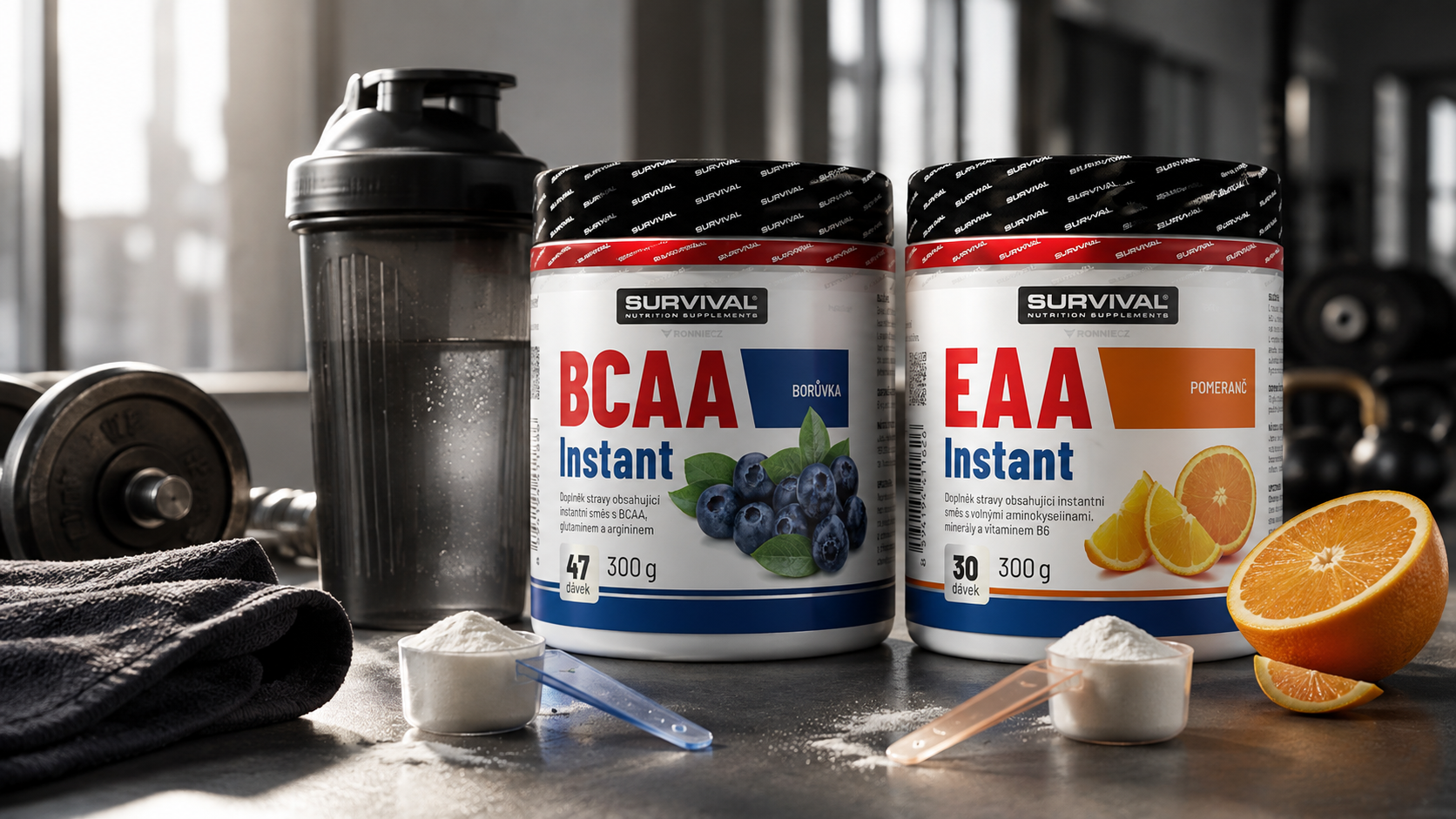 BCAA vs. EAA: jaké aminokyseliny skutečně potřebujete a kdy je brát