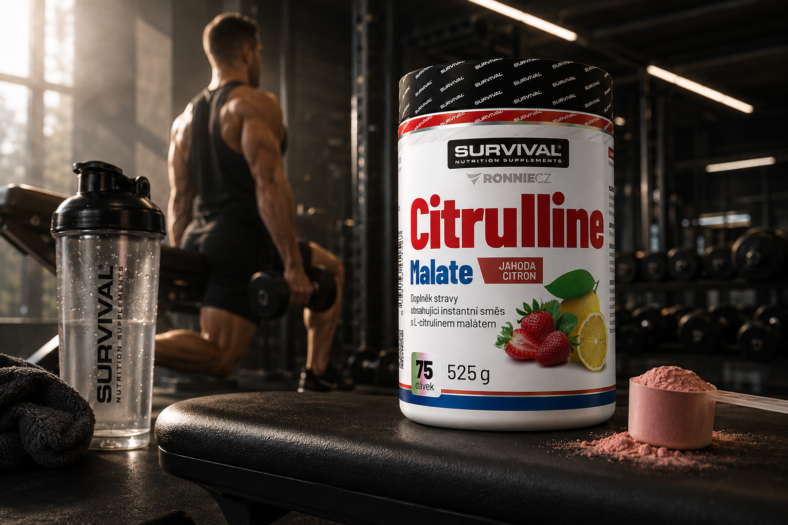 Citrulline Malate: tajemství lepšího prokrvení a delší výdrže