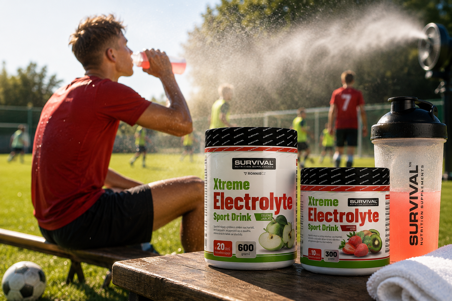 Elektrolyty: proč samotná voda při sportu nestačí